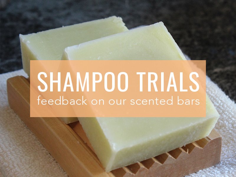 Notes on: Fragranced Shampoo Trials - Cosy Cottage Soap