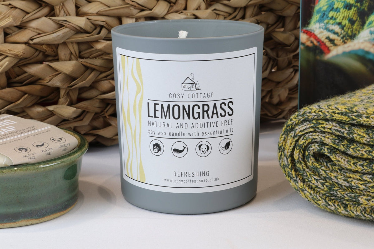 Lemongrass Essential Oil Fragranced Collection - Cosy Cottage Soap