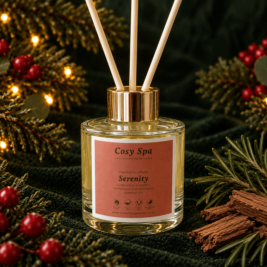 100ml Cosy Spa Exclusive Essential Oil Blend Diffusers - Cosy Cottage Soap