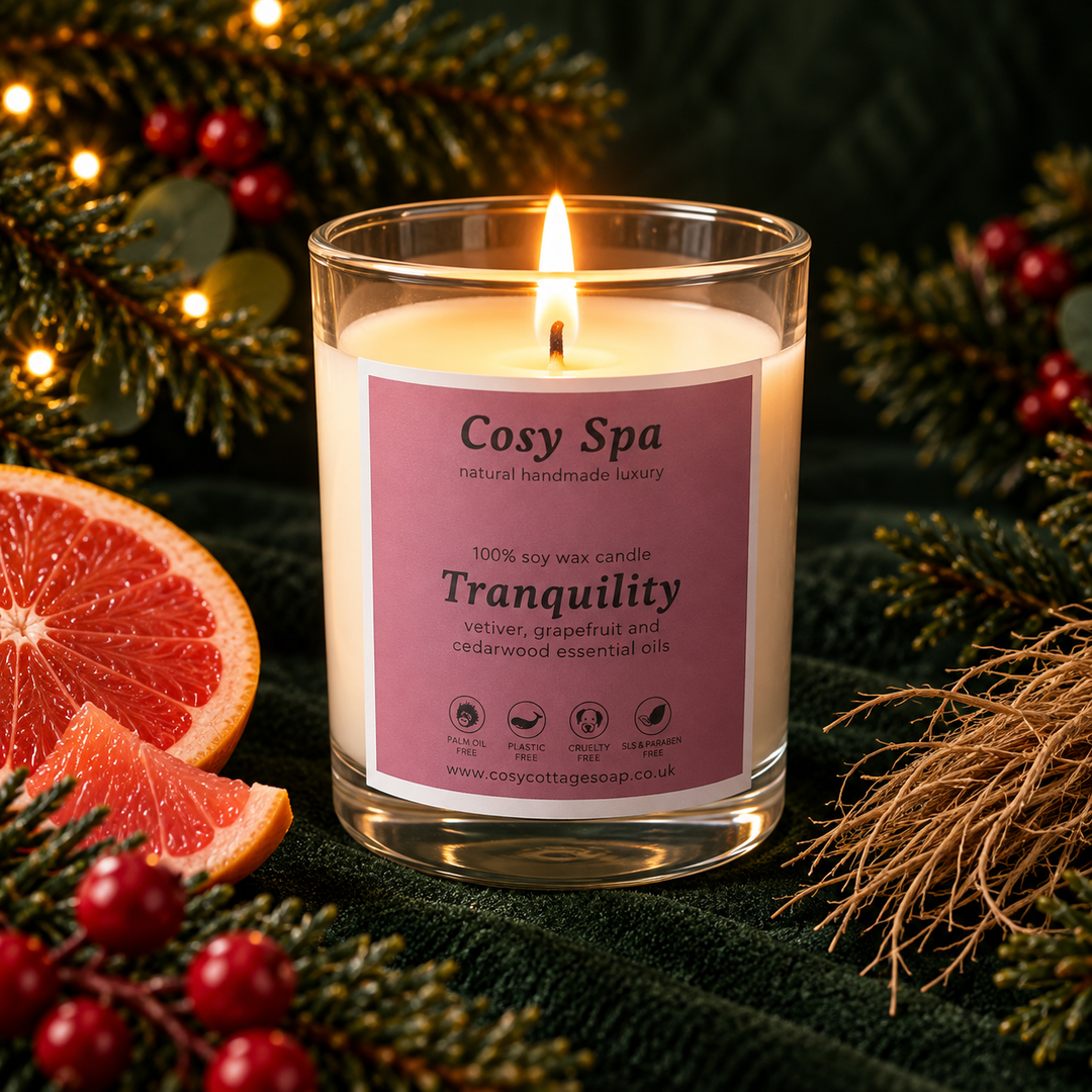 300ml Cosy Spa Exclusive Essential Oil Blend Soy Wax Candles