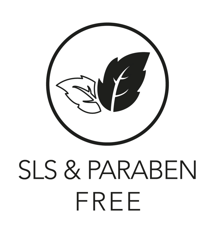 SLS & paraben free logo