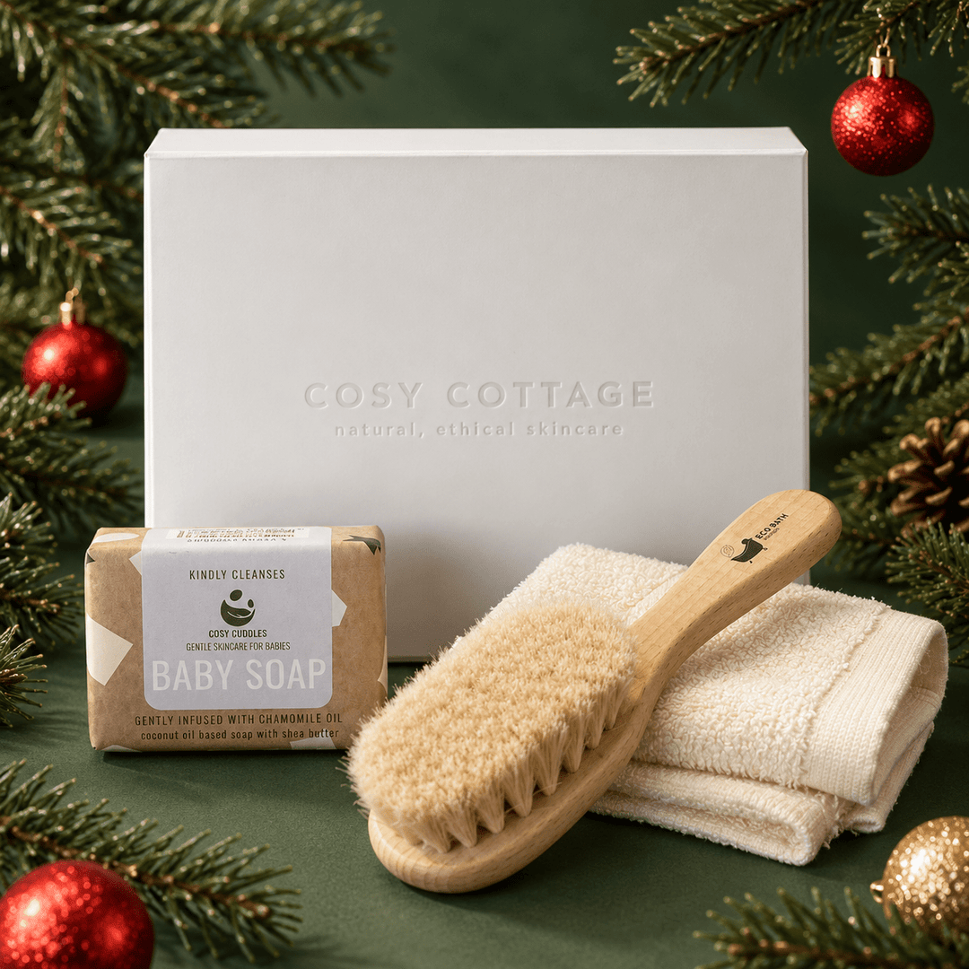 Baby Christmas Pampertime Gift Box - Cosy Cottage Soap