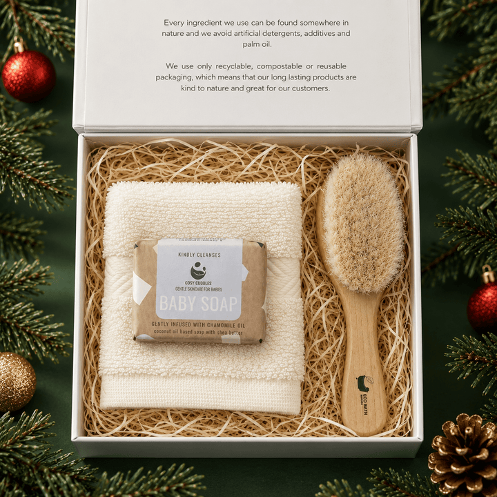 Baby Christmas Pampertime Gift Box - Cosy Cottage Soap