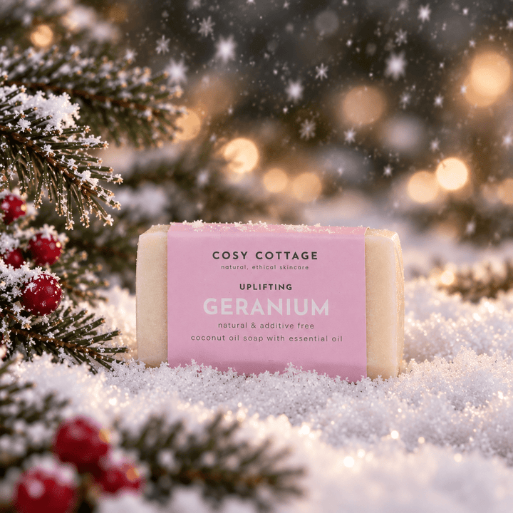 Bijoux Christmas Bathe and Soothe Treat Box - Cosy Cottage Soap
