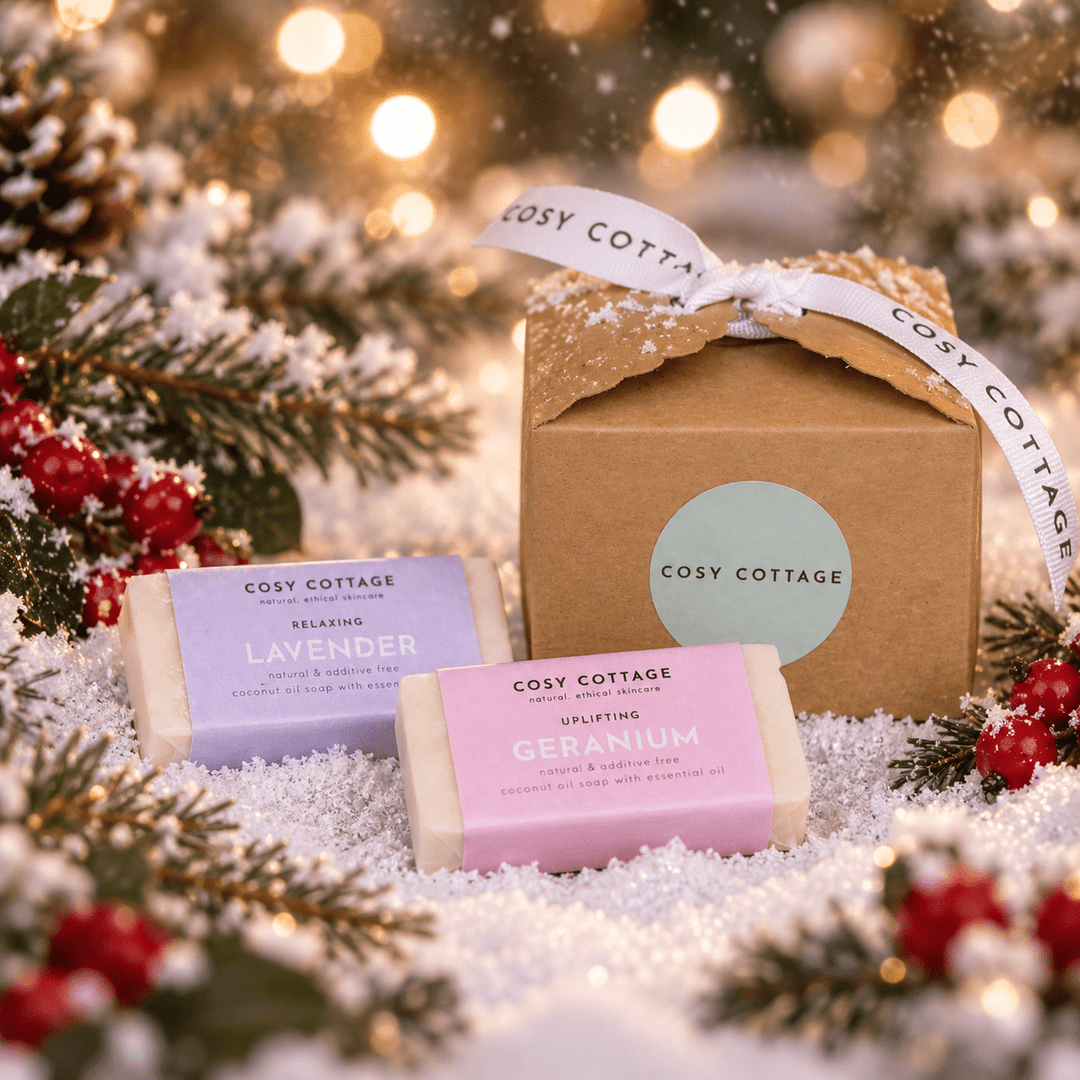 Bijoux Christmas Travel Soap Treat Box - Cosy Cottage Soap