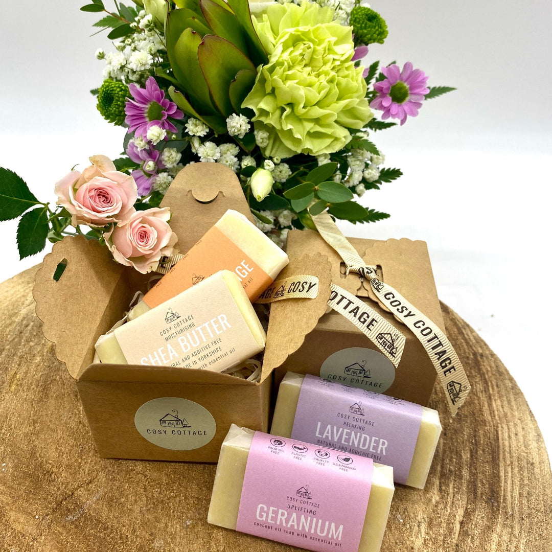 Bijoux Natural Travel Soap Treat Box - Cosy Cottage Soap