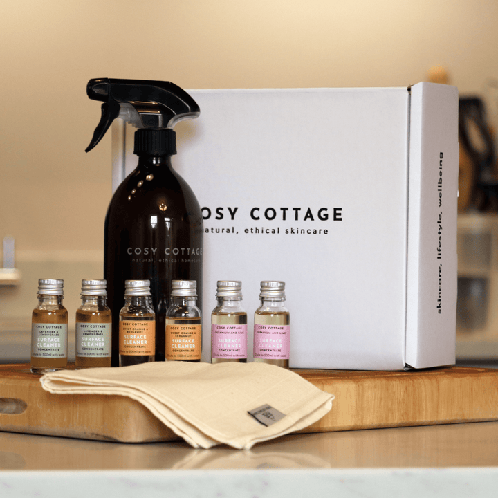 Biodegradable Surface Cleaning Spray Starter Packs - Cosy Cottage Soap