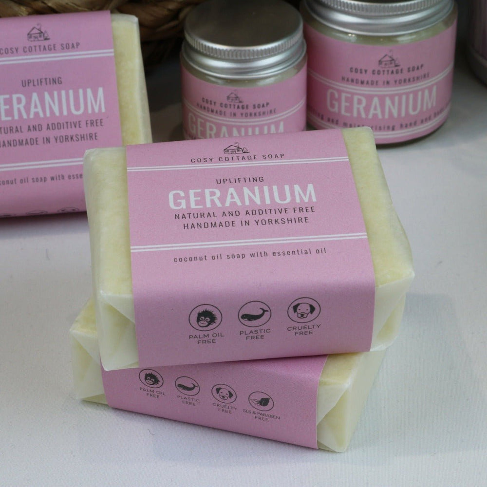 Bulk Buy Geranium Soap - Cosy Cottage Soap
