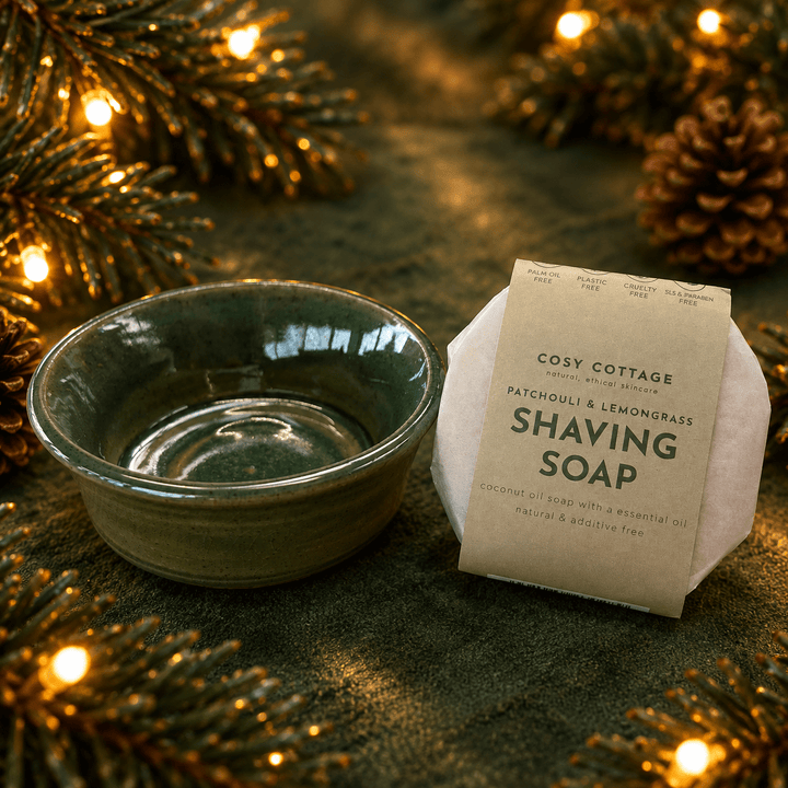 Christmas Shaving Set - Cosy Cottage Soap