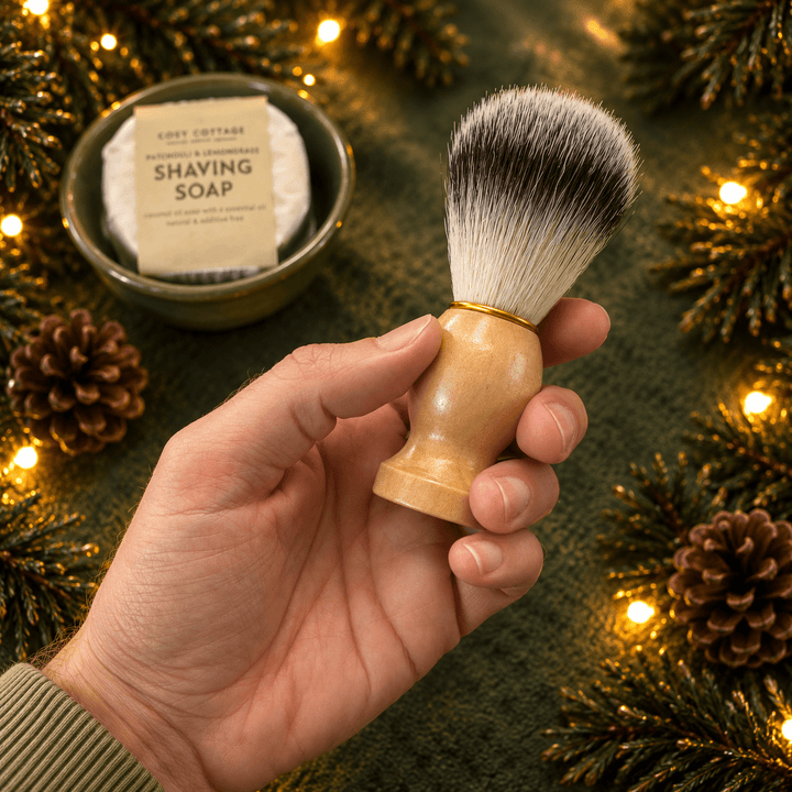 Christmas Shaving Set - Cosy Cottage Soap