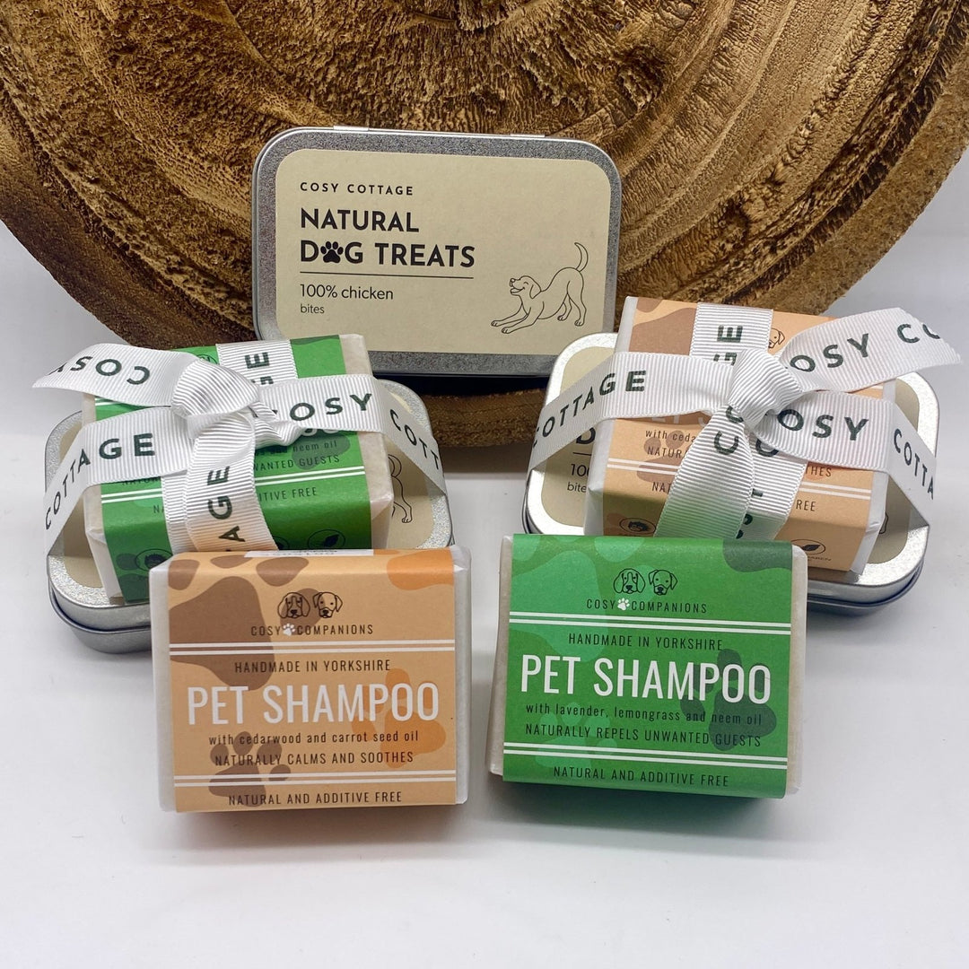 Cosy Cottage Dog Treats and Shampoo Bundle - Cosy Cottage Soap
