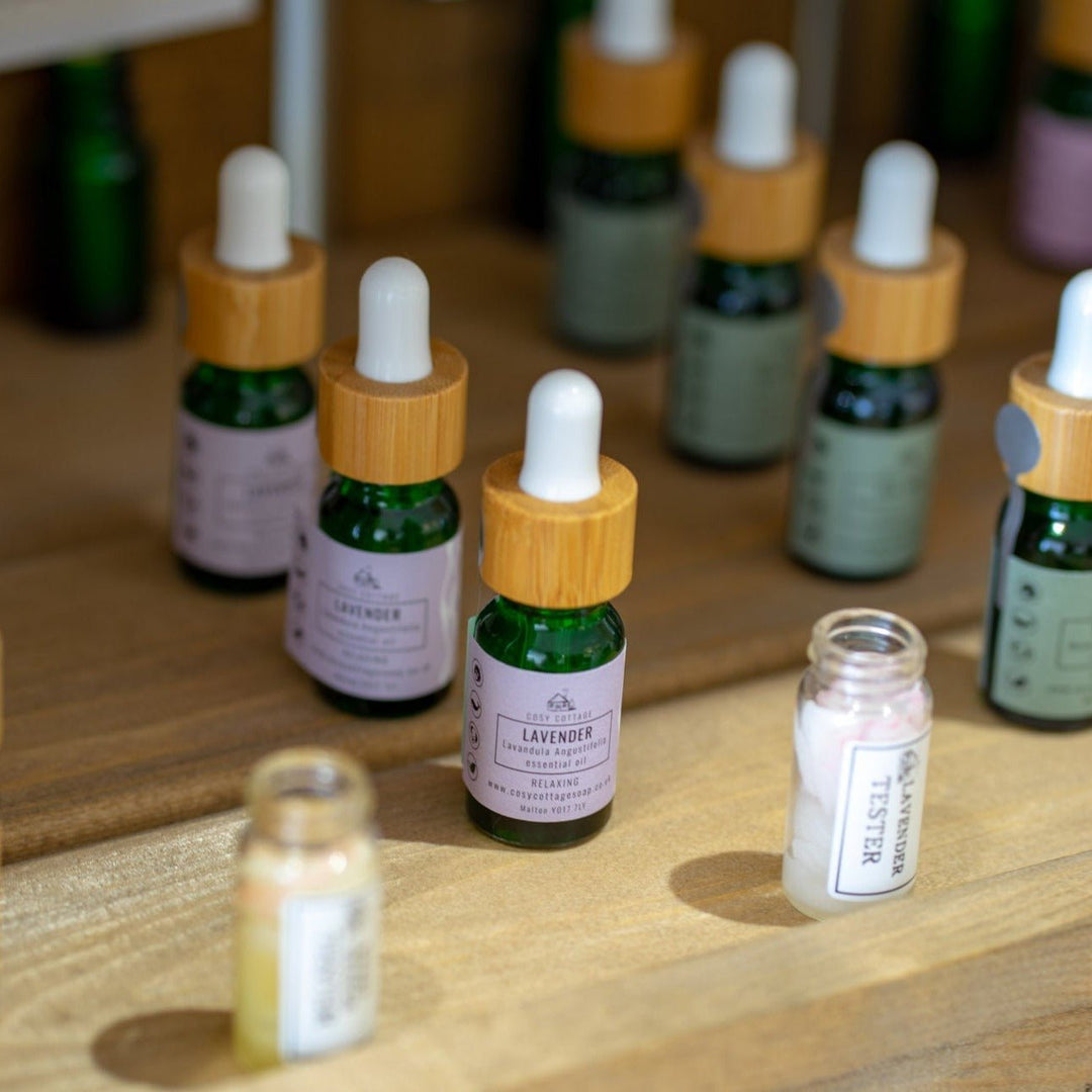 Essential Oils From Steam Distilled Plants 10ml - Cosy Cottage Soap