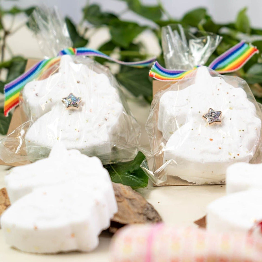 Fizzy Unicorn Bathtime Glitter - Bomb - Cosy Cottage Soap
