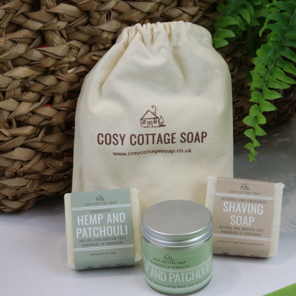 Soap cream and shaving Gift Set for Men - Cosy Cottage