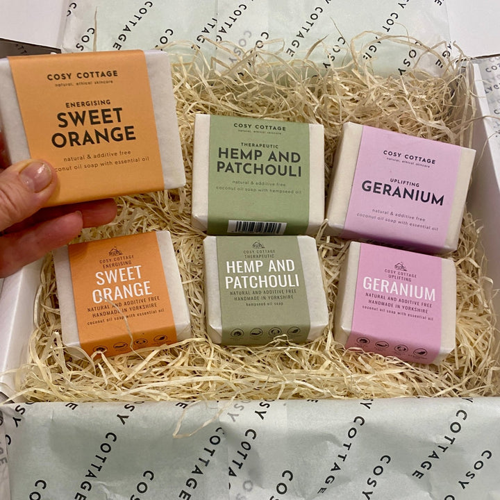 Natural, Handmade Bath and Basin Soap Box - SAVE OVER 10% - Cosy Cottage Soap