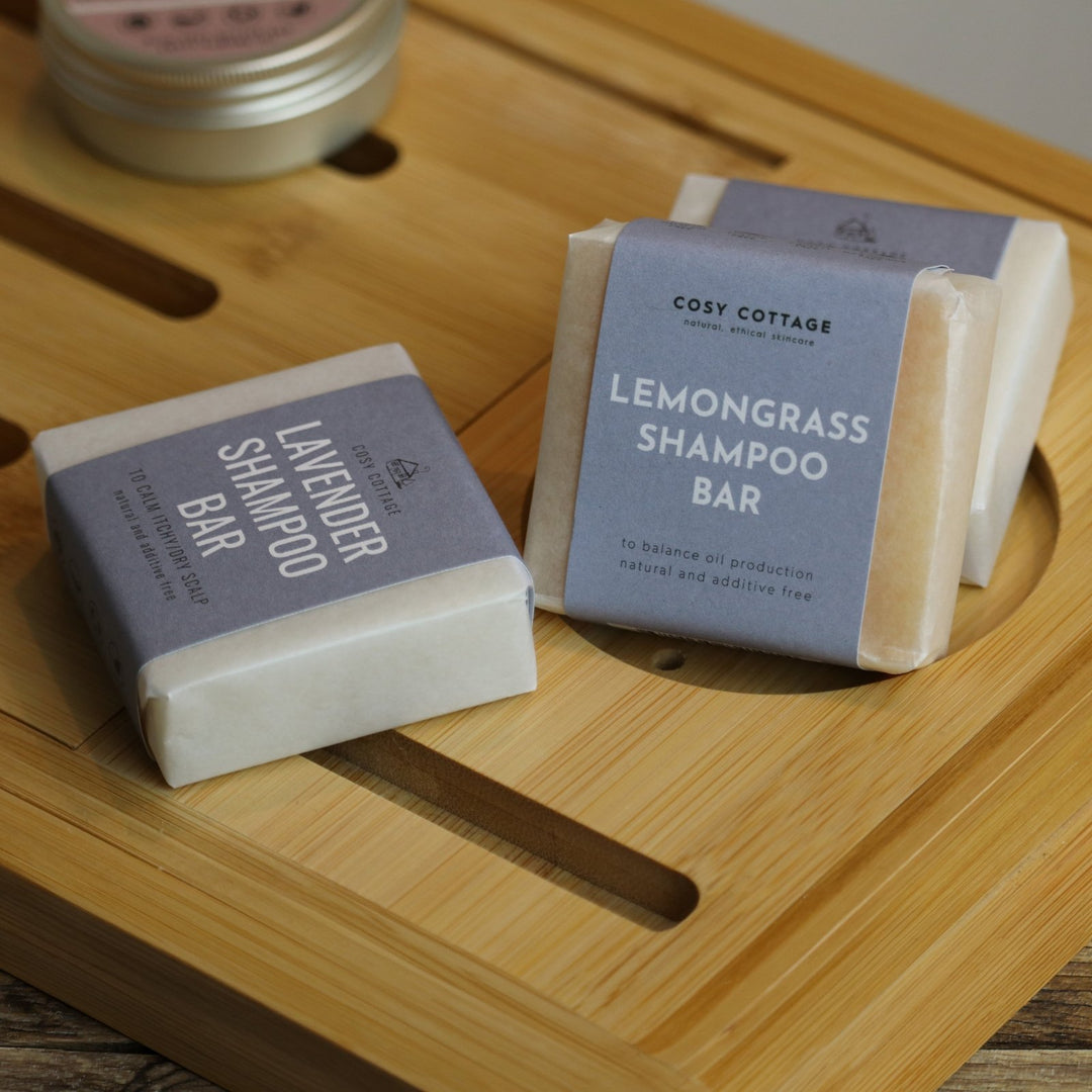 Natural Shampoo Bars In Three Fragrances - Cosy Cottage Soap