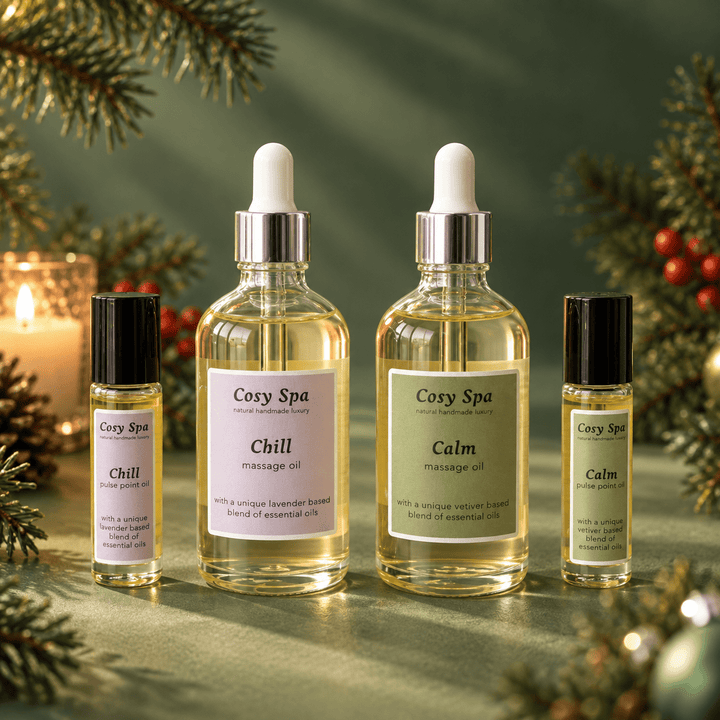 Relax for Christmas Massage Gift Set - Cosy Cottage Soap
