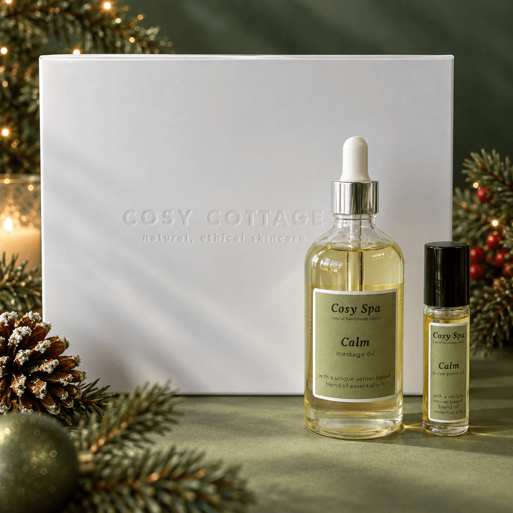 Relax for Christmas Massage Gift Set - Cosy Cottage Soap