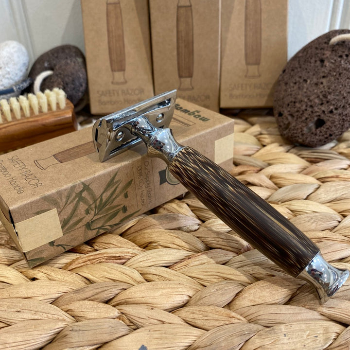 Reusable Bamboo & Stainless Steel Razor - Cosy Cottage Soap